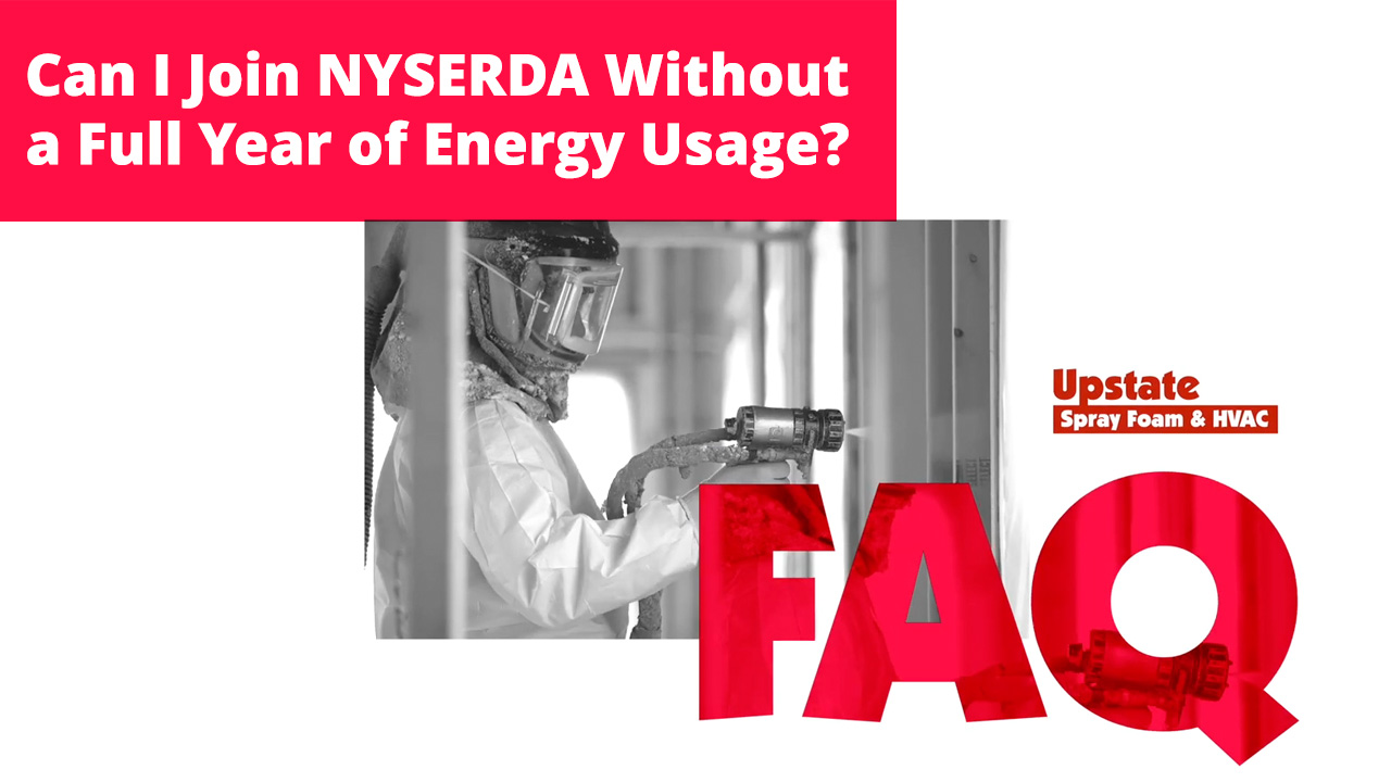 Can I Join NYSERDA Without a Full Year of Energy Usage?