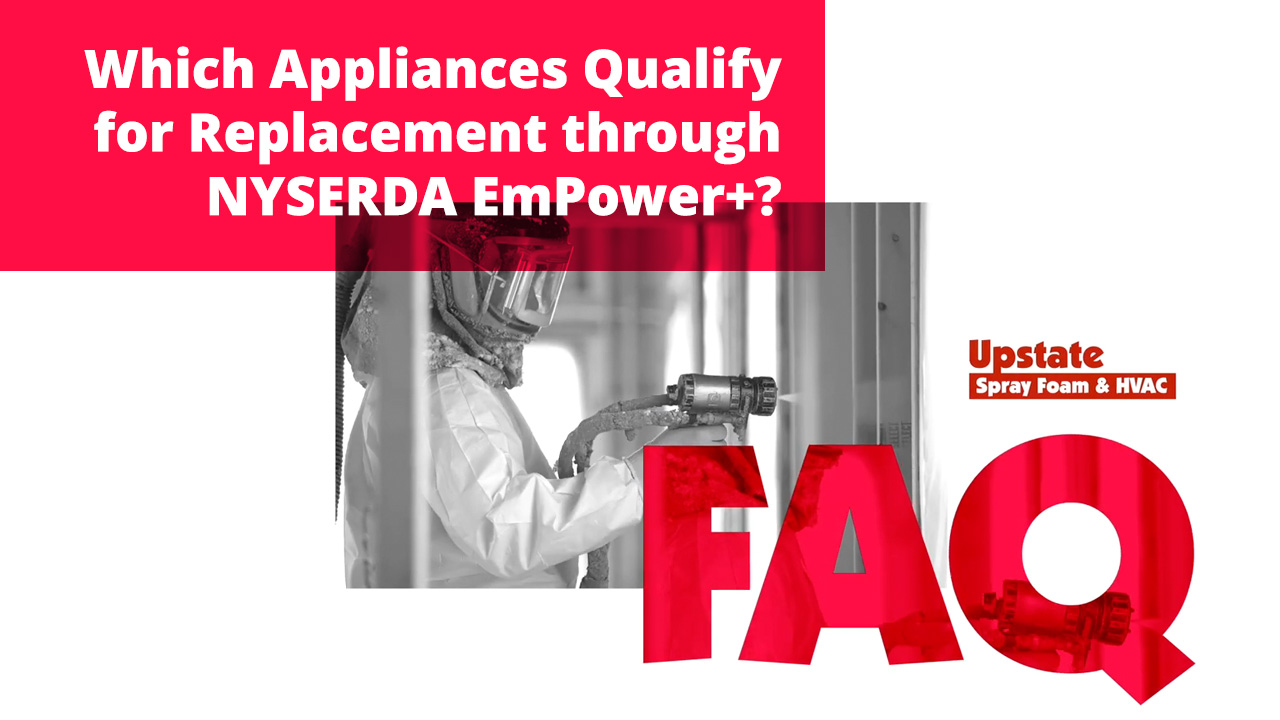 What Appliances Are Covered by NYSERDA’s EmPower+ Program?