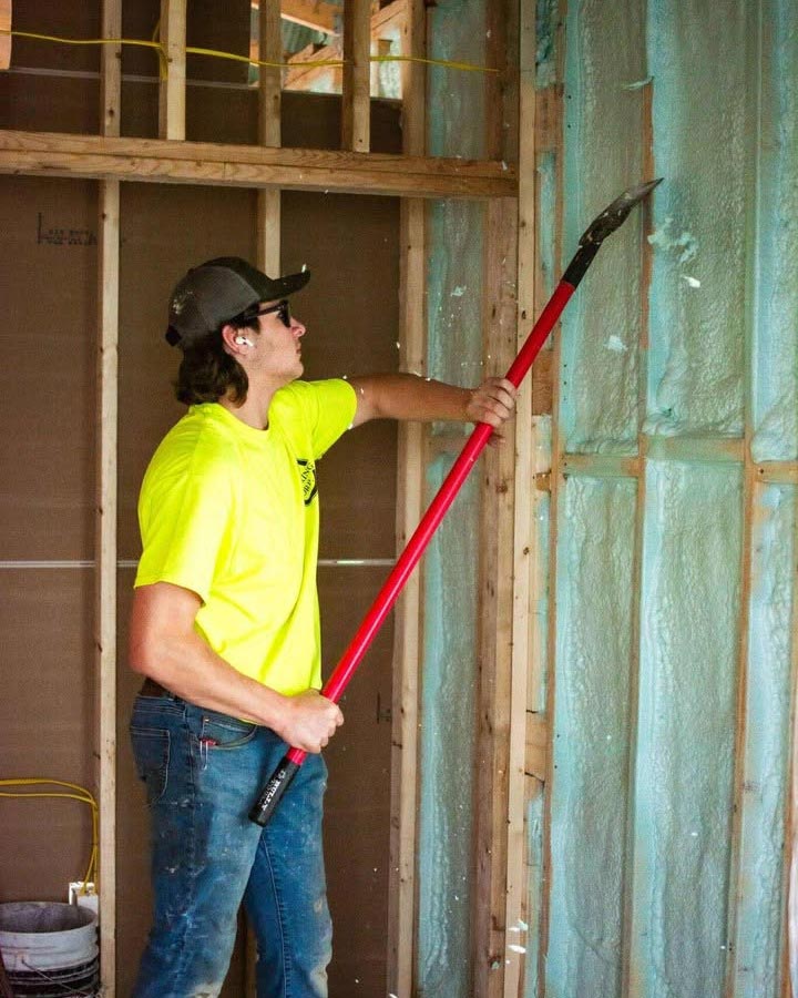 Why We Scrape Off Excess Spray Foam